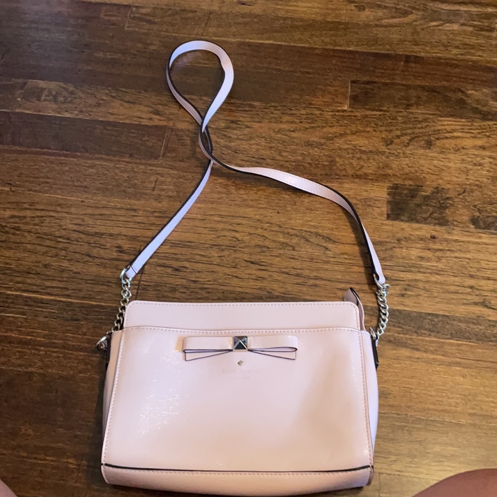 Kate Spade Pale Pink Bow crossbody